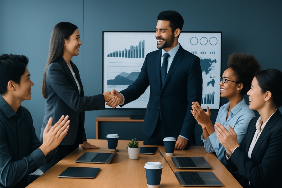 Dirigeants PME, stratégie capital humain, équipe engagée